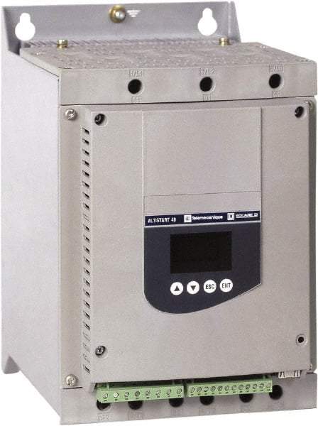 Schneider Electric - 47 Amp, 208 to 690 Coil VAC, Enclosed IEC Motor Starter - 1 Phase Hp: 15 at 230 Volt, 3 Phase Hp: 30 at 460 Volt, 40 at 575 Volt - Makers Industrial Supply