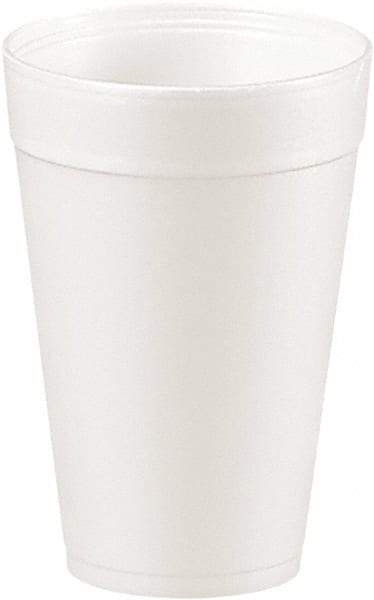 DART - Foam Drink Cups, 32 oz, 25/Bag, 20 Bags/Carton - White - Makers Industrial Supply