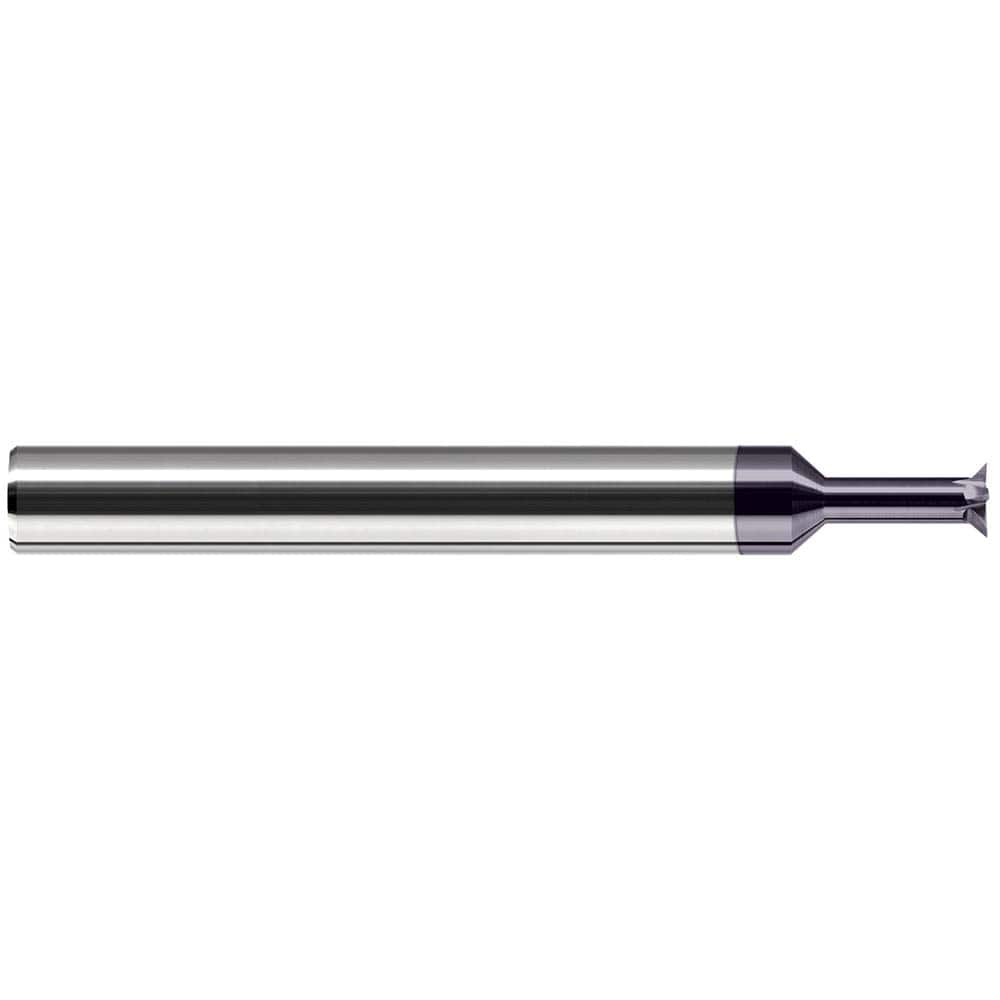 Harvey Tool - 0.115" Diam 90° 0.02" Chamfer 4-Flute Solid Carbide Back Chamfer - Exact Industrial Supply