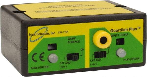 PRO-SAFE - Anti-Static Monitors & Testers Type: ESD Constant Monitor Power Source: Plug-In - Makers Industrial Supply