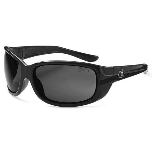 ERDA Smoke Lens Black Safety Glasses - Makers Industrial Supply