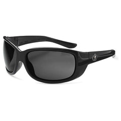 ERDA Smoke Lens Black Safety Glasses - Makers Industrial Supply