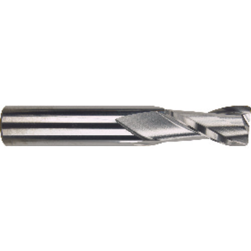 1/8″ × 1/8″ × 1/2″ × 1 1/2″ 0.0200″ C/R 2 Flute Single End Carbide Finishing End Mill-ALTiN Series/List #5967T - Makers Industrial Supply