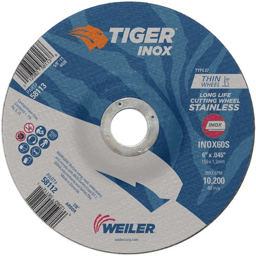 6X.045 TIGER INOX TYPE 27 C/O WHL - Makers Industrial Supply