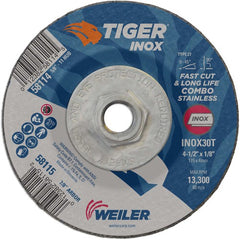 ‎4-1/2X1/8 TIGER INOX TYPE 27 - Makers Industrial Supply