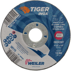 ‎4-1/2X1/8 TIGER INOX TYPE 27 - Makers Industrial Supply