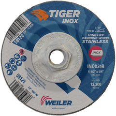 ‎4-1/2X1/4 TIGER INOX TYPE 27 - Makers Industrial Supply