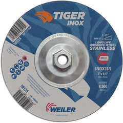 7X1/4 TIGER INOX TYPE 27 GRIND WHL - Makers Industrial Supply