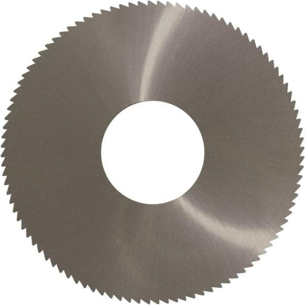 Controx - 1" Diam x 1/16" Blade Thickness x 3/8" Arbor Hole Diam, 40 Tooth Slitting and Slotting Saw - Arbor Connection, Right Hand, Uncoated, Solid Carbide, Concave Ground - Makers Industrial Supply