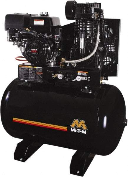 MI-T-M - Stationary Gas Air Compressors Horsepower: 13 Cubic Feet per Minute: 29.00 - Makers Industrial Supply