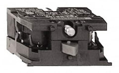 Schneider Electric - 10 Amp, Electrical Switch Contact Block - 600 VAC, Screw Clamp Terminal, For Use with XACA, XAPS2, XB4, XB5 - Makers Industrial Supply