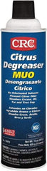 CRC - 20 oz Aerosol Cleaner/Degreaser - Aerosol, d-Limonene Solvent, Petroleum Distillate, Citrus - Makers Industrial Supply