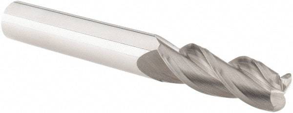 M.A. Ford - 1/2", 3 Flute, Solid Carbide, 1/8" Corner Radius End Mill - 4" OAL, 1-1/2" LOC - Makers Industrial Supply