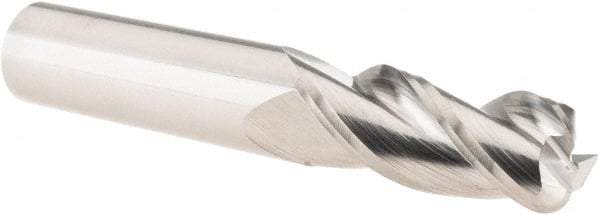 M.A. Ford - 1/2", 3 Flute, Solid Carbide, 0.12" Corner Radius End Mill - 3" OAL, 1-1/4" LOC - Makers Industrial Supply