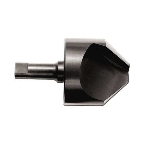 M.A. Ford - 3/8" Head Diam, 1/4" Shank Diam, 1 Flute 90° High Speed Steel Countersink - Makers Industrial Supply