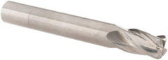 M.A. Ford - 1/4", 4 Flute, Solid Carbide, 0.05" Corner Radius End Mill - 2" OAL, 1/2" LOC - Makers Industrial Supply