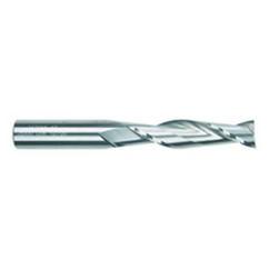 1/4 Dia. x 3 Overall Length 2-Flute Square End Solid Carbide SE End Mill-Round Shank-Center Cut-Uncoated - Makers Industrial Supply