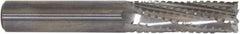 Controx - 9.53mm Cutting Diam x 1-1/4" Length of Cut, 8 Flute, Upcut Spiral Router Bit - Uncoated, Right Hand Cut, Solid Carbide, 3" OAL x 3/8" Shank Diam, Centercutting - Makers Industrial Supply