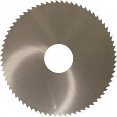 Controx - 1-3/4" Diam x 0.012" Blade Thickness x 1/2" Arbor Hole Diam, 36 Tooth Slitting and Slotting Saw - Arbor Connection, Right Hand, Uncoated, Solid Carbide, 15° Rake, Concave Ground - Makers Industrial Supply