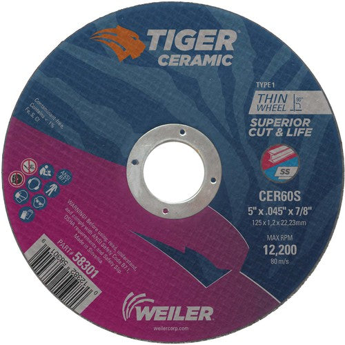 5X.045 TIGER CERAMIC T1 C/O WHL - Makers Industrial Supply