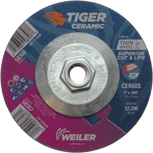 5X.045 TIGER CERAMIC T27 C/O WHL - Makers Industrial Supply