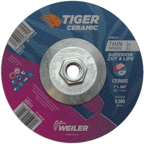 7X.060 TIGER CERAMIC T27 C/O WHL - Makers Industrial Supply