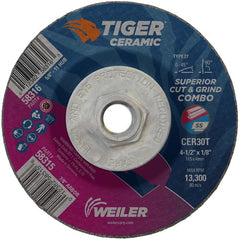 ‎4-1/2X1/8 TIGER CERAMIC TYPE - Makers Industrial Supply