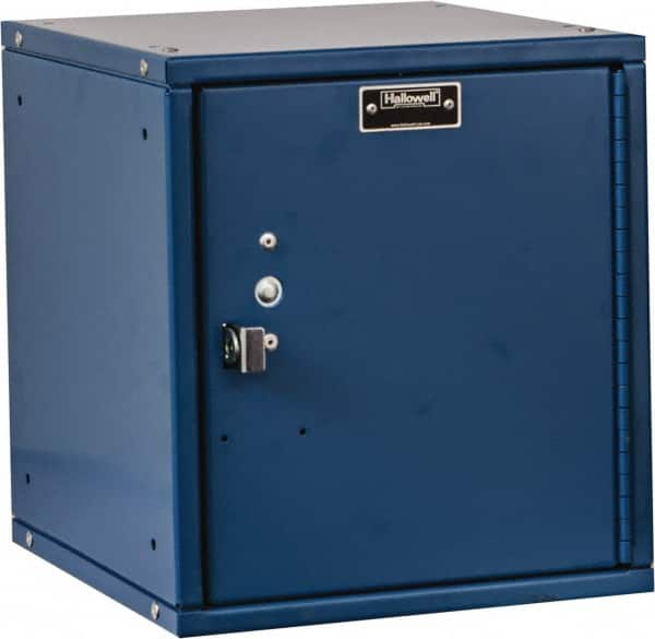 Hallowell - 1 Door, 1 Tier, Premium Box Lockers - Makers Industrial Supply