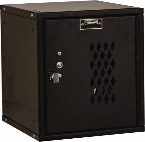 Hallowell - 1 Door, 1 Tier, Premium Box Lockers - Makers Industrial Supply