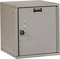 Hallowell - 1 Door, 1 Tier, Premium Box Lockers - Makers Industrial Supply