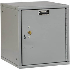 Hallowell - 1 Door, 1 Tier, Premium Box Lockers - Makers Industrial Supply