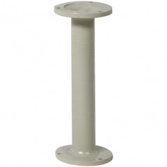 Hallowell - 6" Wide x 6" Deep, Locker Pedestal - Makers Industrial Supply