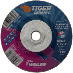 ‎4-1/2X1/4 TIGER CERAMIC TYPE - Makers Industrial Supply