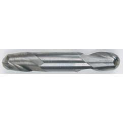 3/16 Dia. - 2 OAL - Solid Carbide - Bright - Ball Nose DE EM-2 FL - Makers Industrial Supply