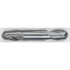 3/32 Dia. - 1-1/2 OAL - Solid Carbide - TiAlN-Ball Nose DE EM-2 FL - Makers Industrial Supply