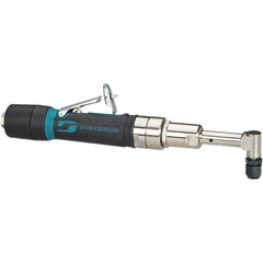 Dynabrade - 1/4" Collet, Angle Handle, Air Angle Die Grinder - 3,200 RPM, Rear Exhaust, 26 CFM, 0.4 hp, 90 psi, 1/4 NPT Inlet - Makers Industrial Supply