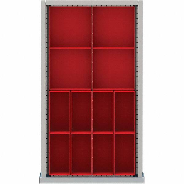 LISTA - 12-Compartment Drawer Divider Layout for 3.15" High Drawers - Makers Industrial Supply