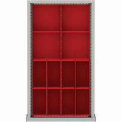 LISTA - 12-Compartment Drawer Divider Layout for 3.15" High Drawers - Makers Industrial Supply