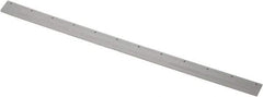 PRO-SOURCE - 36" Rubber Blade Squeegee Refill - Tapered End, Gray - Makers Industrial Supply