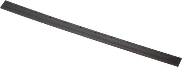 PRO-SOURCE - 36" Rubber Blade Squeegee Refill - Tapered End, Black - Makers Industrial Supply