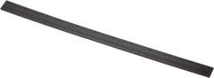 PRO-SOURCE - 36" Rubber Blade Squeegee Refill - Tapered End, Black - Makers Industrial Supply