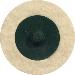 WALTER Surface Technologies - 3" Diam, Unmounted Buffing Wheel - Quick Change Felt Disc - Makers Industrial Supply