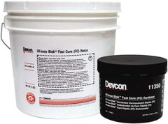 Devcon - 9 Lb Pail Two Part Epoxy - 15 min Working Time, 2,764 psi Shear Strength - Makers Industrial Supply