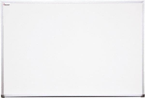 Ability One - 2" High x 37" Wide Erasable Melamine Marker Boards - Melamine, 52" Deep - Makers Industrial Supply