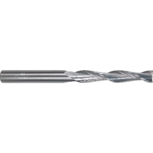 1/8″ × 1/8″ × 1″ × 3″ 2 Flute Single End Carbide Finishing Center Cutting End Mill-Uncoated Series/List #5950 - Makers Industrial Supply