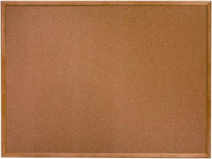 Ability One - 26" Wide x 2" High Self-Heal Cork Bulletin Board - Natural (Color) - Makers Industrial Supply