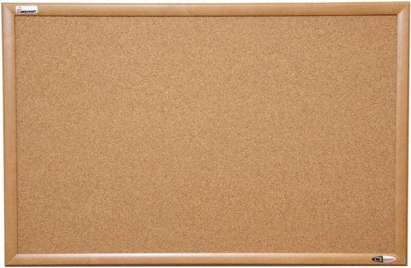 Ability One - 37" Wide x 2" High Self-Heal Cork Bulletin Board - Natural (Color) - Makers Industrial Supply