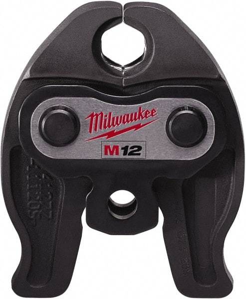 Milwaukee Tool - 1/2 to 1-1/4 Inch Jaw Range, Presser Replacement Jaw - For Use with M12 FORCE LOGIC Press Tool - Makers Industrial Supply