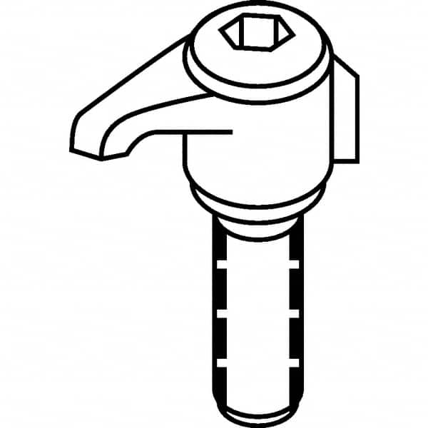 Kennametal - Series KM40TS, CK Clamp for Indexables - Left & Right Hand Cut, Compatible with SSA5T Clamp Screws - Makers Industrial Supply