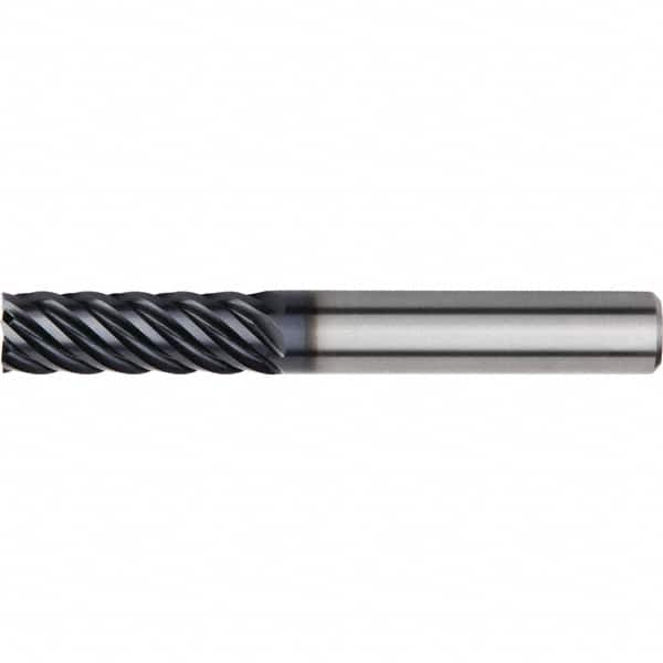 Kennametal - 16mm, 6 Flute, Single End, Solid Carbide, Corner Chamfer End Mill - 108mm OAL, 45° Helix, Right Hand Flute, 48mm LOC, Right Hand Cut, 48mm Extended Reach - Makers Industrial Supply